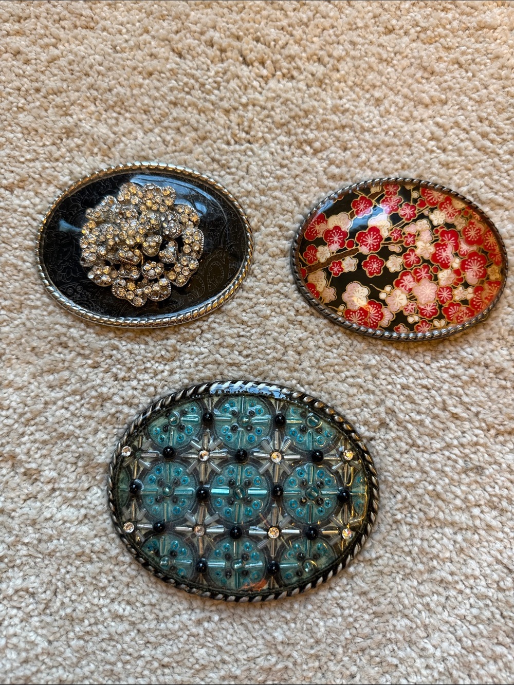 Belt buckles!